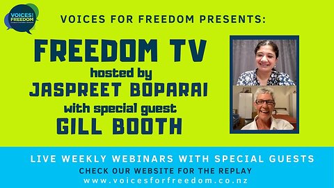 Freedom TV With Jaspreet Boparai: UN Agenda & Sustainable Development Goals With Gill Booth (Part 5)