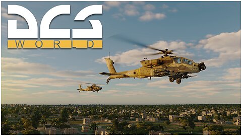 DCS World | AH-64D Gaza Sortie!