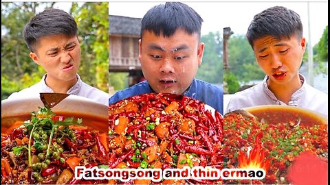 cooking | pork belly | mukbangs | food mukbang | seafood | fatsongsong and thinermao | mukbang,