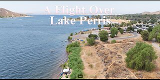 A Flight Over Lake Perris
