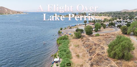 A Flight Over Lake Perris