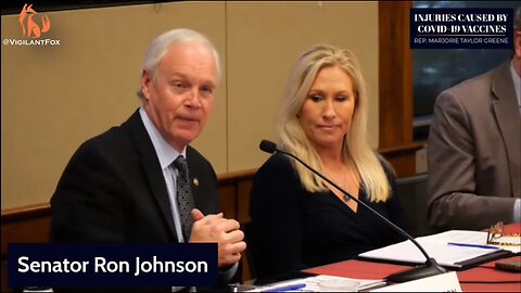 Sen. Ron Johnson Shares the Most Censored Doc in History Other Than Epstein Client List
