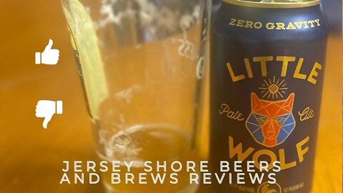 Beer Review of Zero Gravity Little Wolf Pale Ale