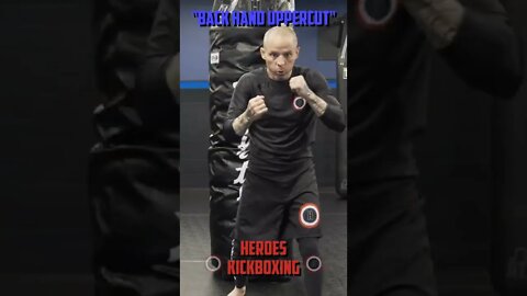 Heroes Training Center | Kickboxing "How To Throw A Back Hand Uppercut" | Yorktown Heights #Shorts