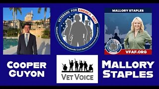 COOPER GUYON - Mallory Staples show Veterans For America First interview 7-13 -22