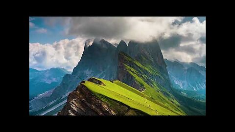 Mountains Alps Landscapes Clouds HD Videos