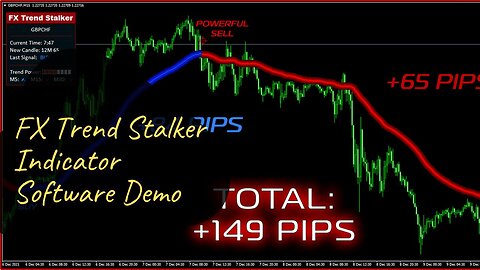 FX Trend Stalker Indicator Software Demo