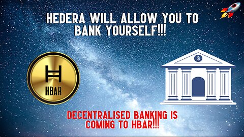 Hedera Will Allow You To BANK YOURSELF!!! DEFI BANKING ON HBAR!!!
