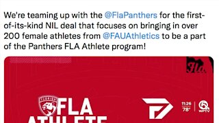 Florida Panthers team up with FAU