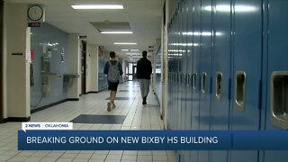 Breaking ground on new Bixby HS building