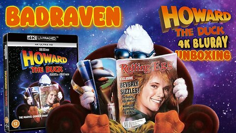 Howard The Duck 4K Bluray Unboxing