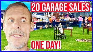 HIGHWAY TO THRIFTING! | YARD SALE EXPLOSION | ANTIQUE RESELLERS