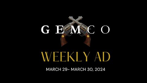 Weekly Ad: 3/29 - 3/30