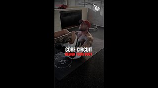 😝🔥Crank Up Your Core Strength With This Electrifying Circuit Workout! #coreworkout #shorts