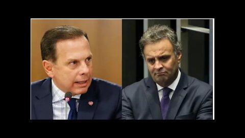 JOÃO Doria pede afastamento de Aécio Neves do PSDB por apoio a Lira