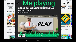 Roblox obby