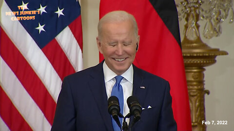 Biden: "If Russia invades.. then there will be no longer a Nord Stream.. I promise you, we will be able to do that."