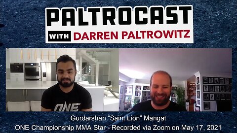 ONE Championship's Gurdarshan “Saint Lion” Mangat interview with Darren Paltrowitz