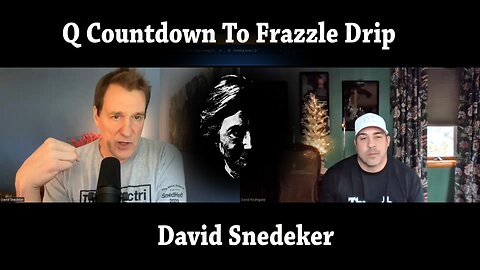 David Snedeker Countdown To Frazzle Drip