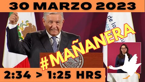 💩🐣👶 #AMLITO | Mañanera Jueves 30 de Marzo 2023 | El gansito veloz de 2:34 a 1:25.