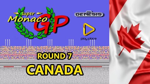 Super Monaco GP - Sega Genesis / Round 7 - Canada GP - Team Firenze