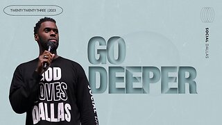 Go Deeper : Pastor Robert Madu.