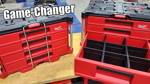 Milwaukee PACKOUT 3-Drawer & 4-Drawer Tool Box Review 48-22-8447 48-22-8444
