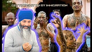 Shitting and Streaming - Khalistan and India, Immigration Toilet.
