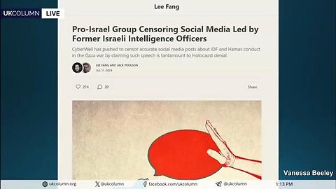 Israeli Spy Unit stealth capture of mind control and censorship in the West