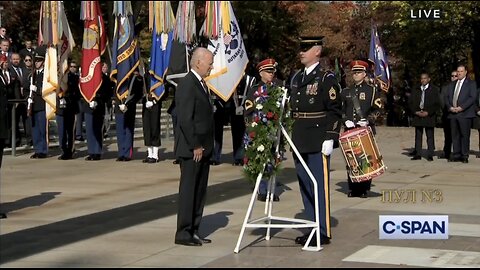 Once again Biden screws up another American 🇺🇸 ceremony