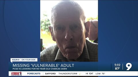 Missing vulnerable 90-year-old man