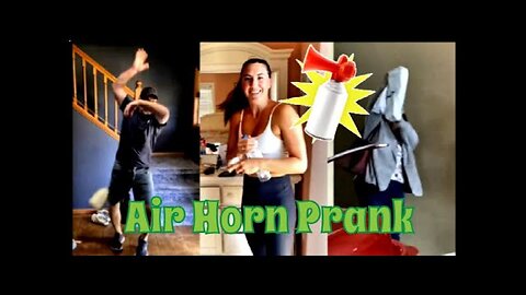 Best Air Horn Prank Compilation 2023 New - Try Not To Laugh - Funny Clips