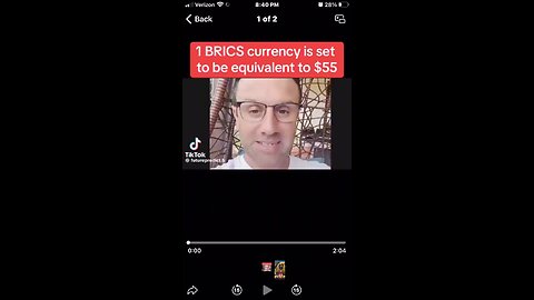 The BRICS currency will be valued 1 Will Equal $55 American dollars 👀