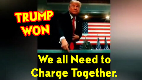 Trump Win 2023> We all Need to Charge Together.