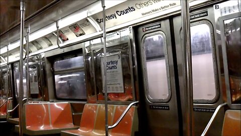 MTA D Train, Coney Island- 62 Street, to CONEY Island, Still well New York City Transit,