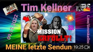 Tim Kellner - MEINE Letzte Sendung (2022-12-09)