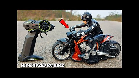 Super Fast Remote Control Bike Unboxing & Testing – Chatpat toy tv