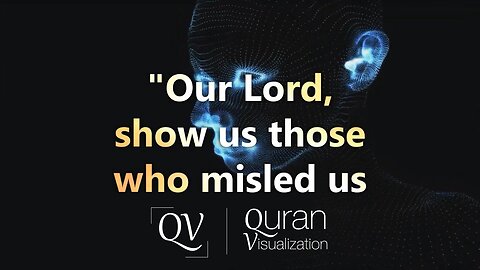 Surah Fussilat | Verse 26-29 | Quran Visualization | Mishary Rashid Al Afasy