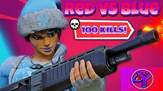 18 Killstreak‼️💯Kills Red Vs Blue! #fortnite #fortniteclips #gaming #epicgames #fortnitebr