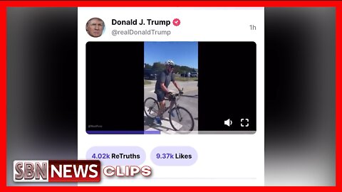 Donald Trump Has Responded to the Biden Bike Video [#6305]