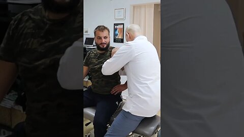 Shoulder Popped From Chiropractic Cracking