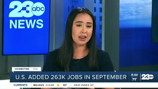 263k Jobs Added in September