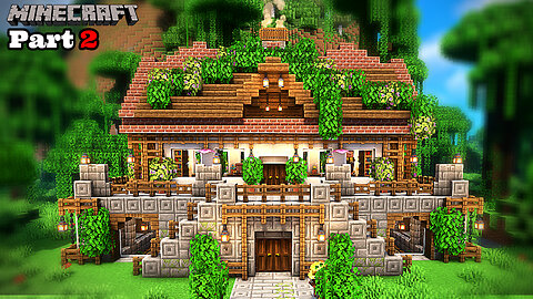 Minecraft - Cozy Cottage Storage House - Part 2 : Exterior