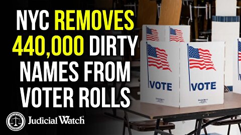 HUGE: NYC Removes 440,000 Dirty Names from Voter Rolls