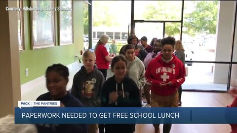 New rules this year mean parents must fill out new paperwork for students to receive free or reduced lunch