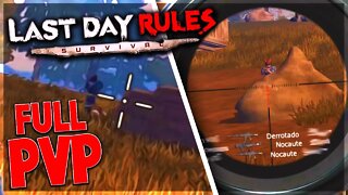 LAST DAY RULES - SERVIDOR FULL PVP!! - RUST MOBILE