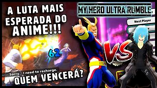 A luta mais esperada do anime All Might vs Tomura Shigaraki!!! My Hero Ultra Rumble! (PC)