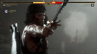 MK11 RAMBO VS THE TERMINATOR