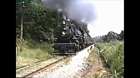 1988 Steam Train in Valley View Ohio