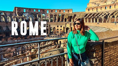 ROME TRAVEL VLOG | 24 Hours in Rome, Italy 🇮🇹